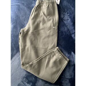Nike NikeLab Heavyweight Fleece Pants Mens‎ Sz Large Light Army White CW5460-320